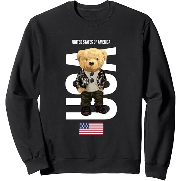 Amazon.com: Stuffed Teddy Bear with X eyes Sweatshirt